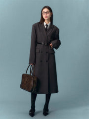 ASGONY Simplicity Long Blazer Coat