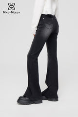 MacyMccoy Flare Jeans - Dark Denim