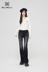 MacyMccoy Flare Jeans - Dark Denim