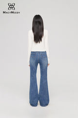 MacyMccoy Flare Jeans - Light Denim