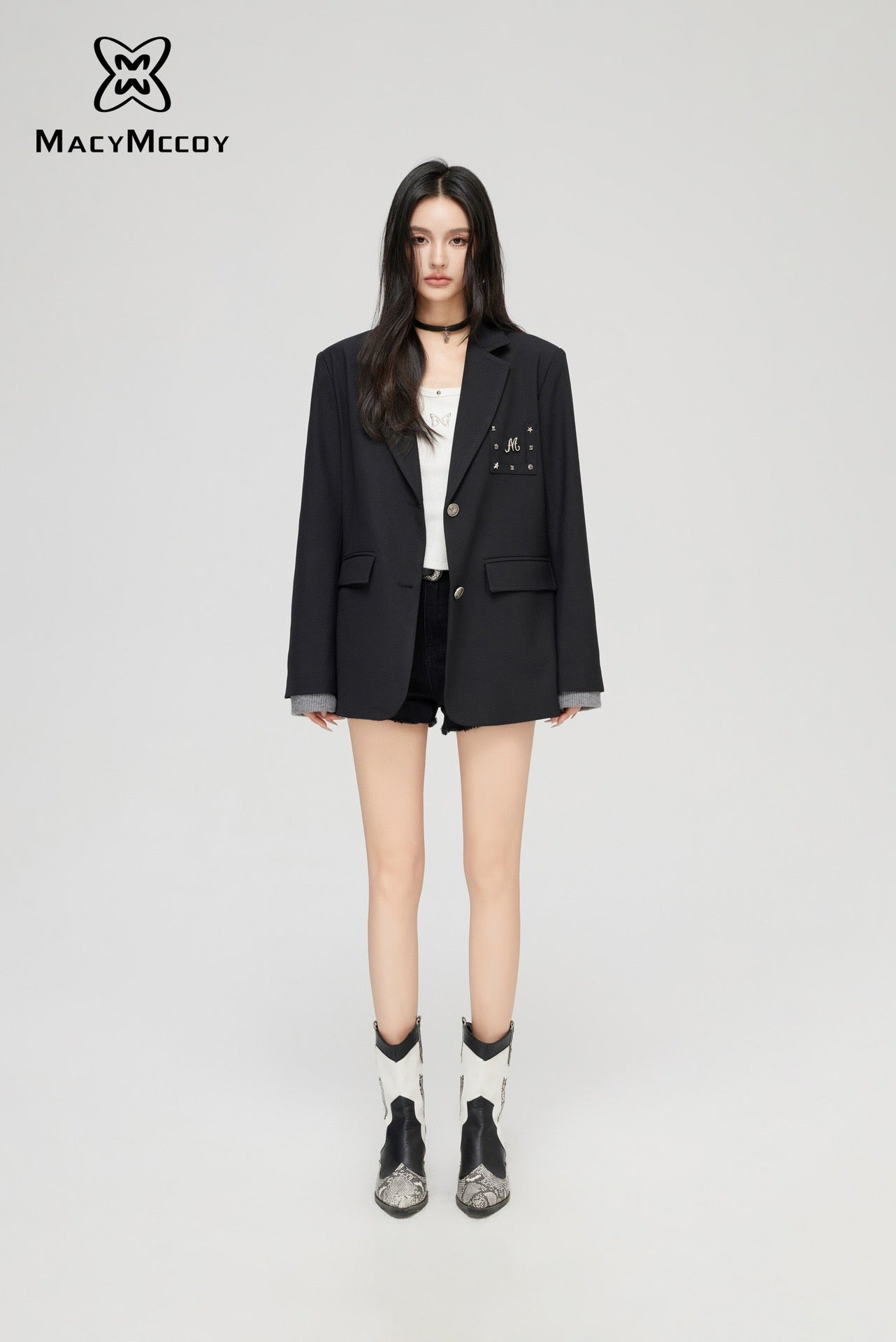 MacyMccoy Two-Look Blazer