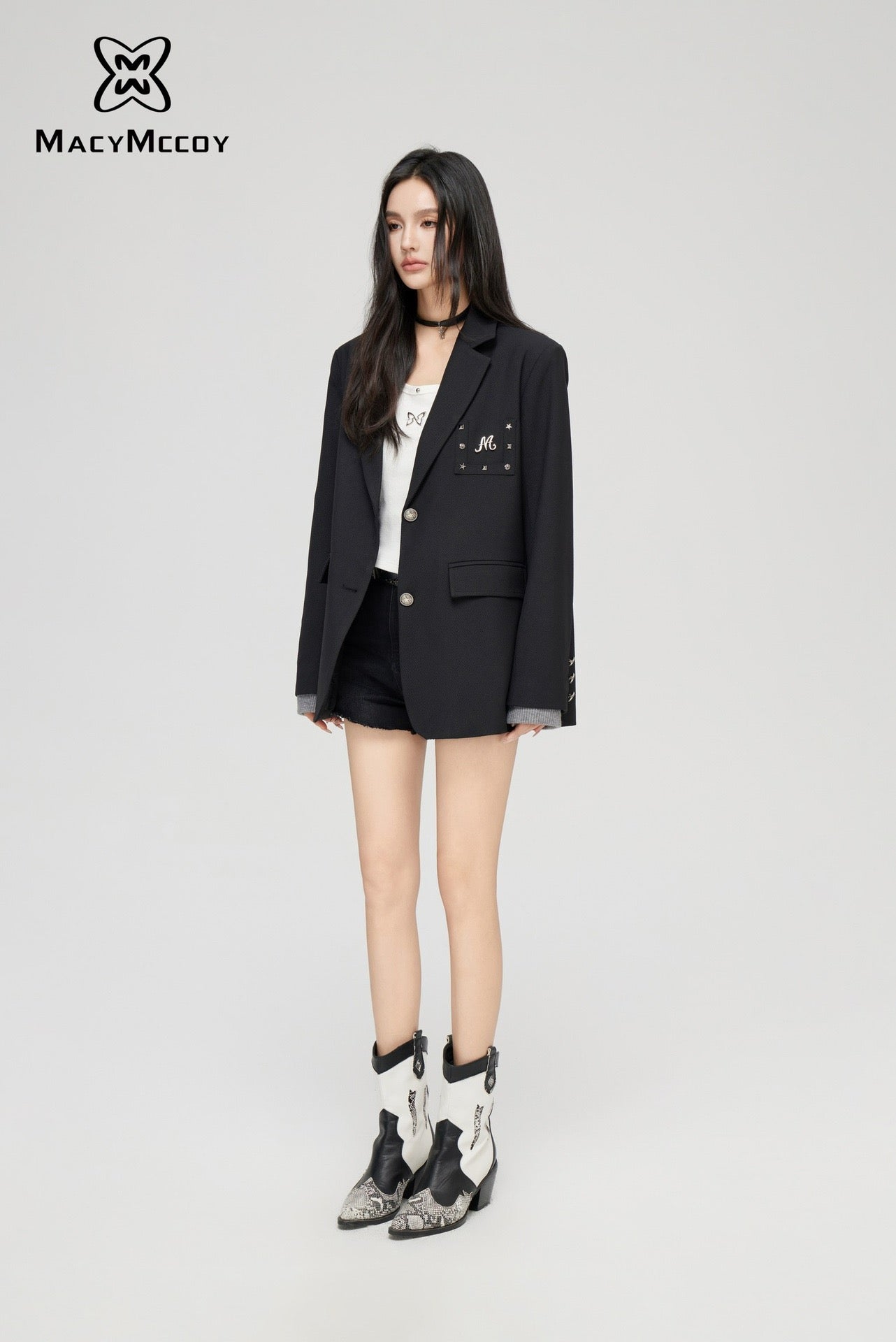 MacyMccoy Two-Look Blazer