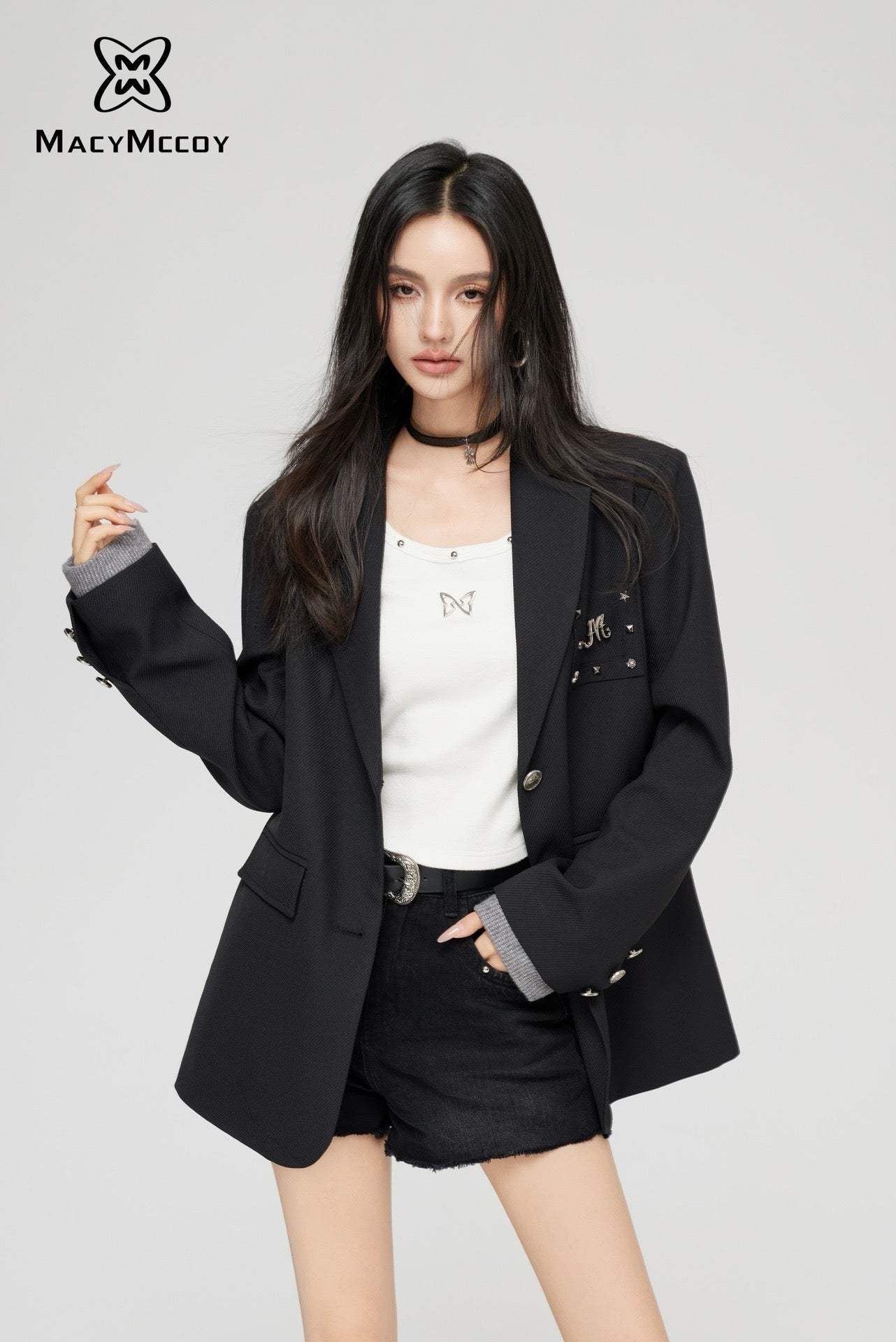 MacyMccoy Two-Look Blazer