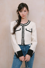 La Freedom Coco-style Short Jacket - White