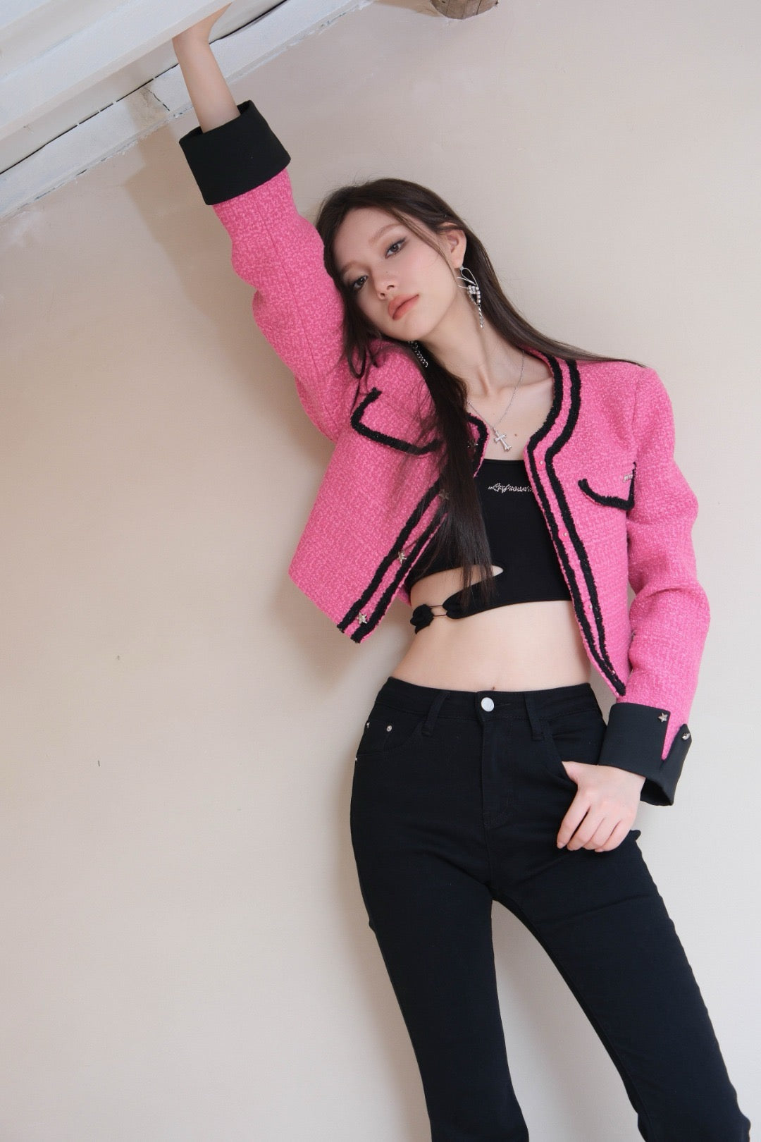 La Freedom Coco-style Short Jacket - Pink