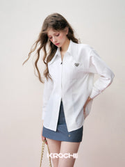 KROCHE Collared Double-Zip Shirt