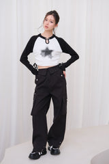 La Freedom Vintage Workwear Wide-leg Trousers