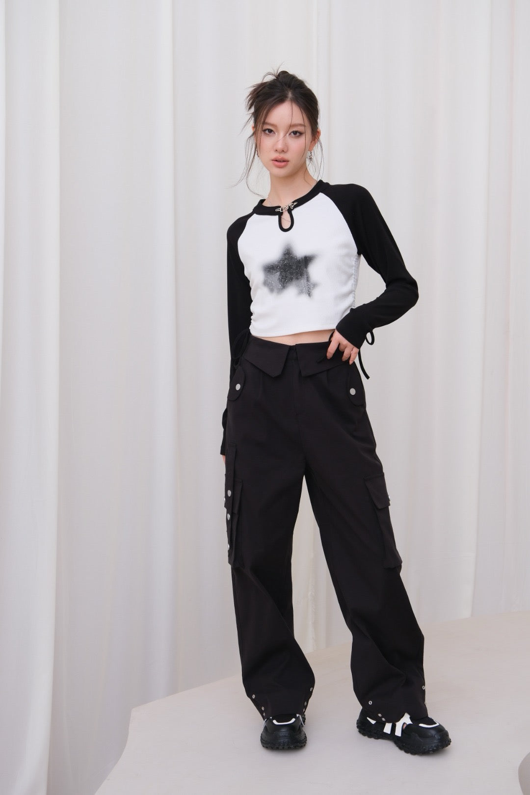 La Freedom Vintage Workwear Wide-leg Trousers