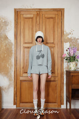 CLOUDSEASON Cherry Set (Hoodie + Shorts)