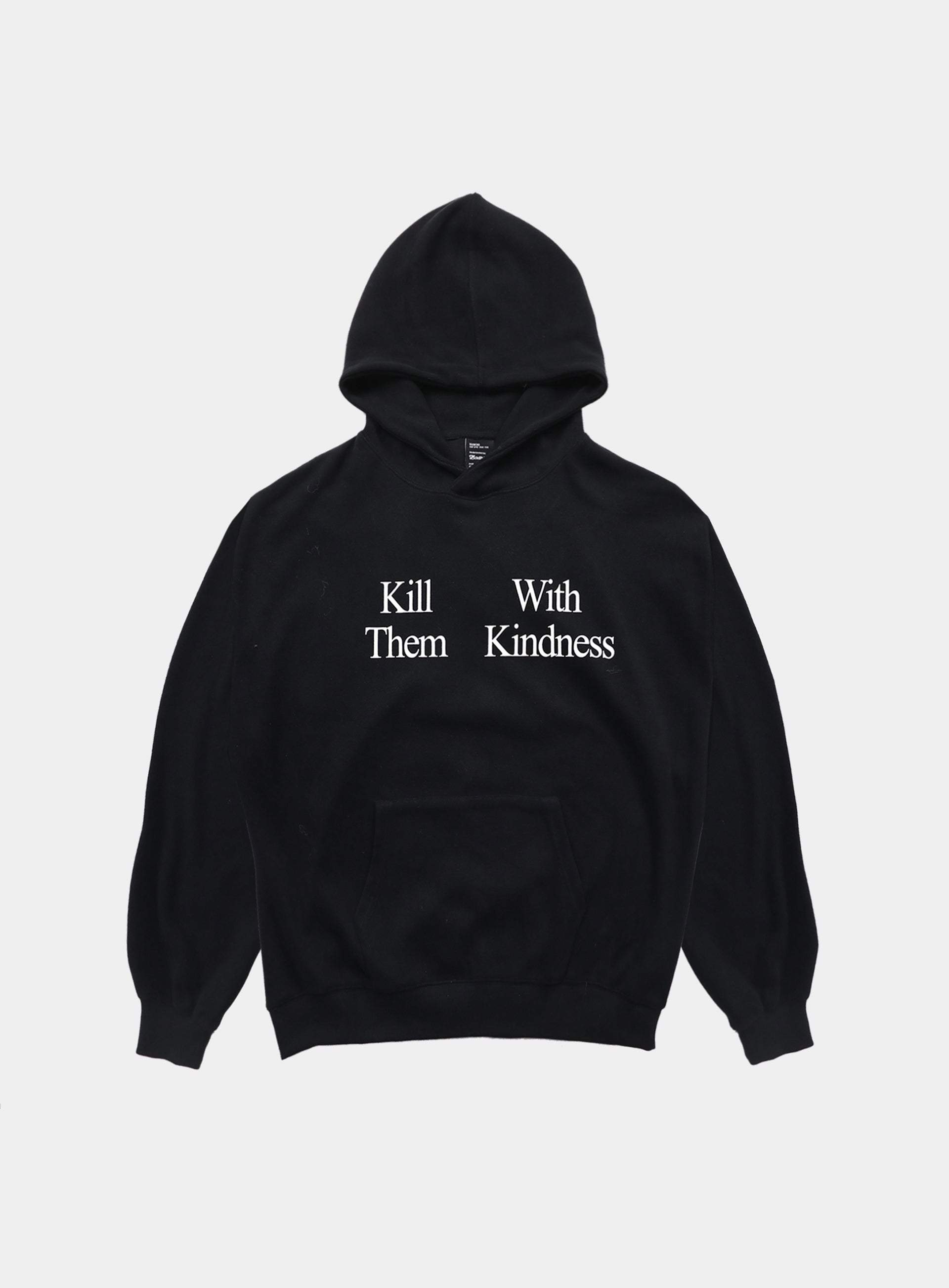 BADBLOOD Kill Them Hood Large Fit - Black