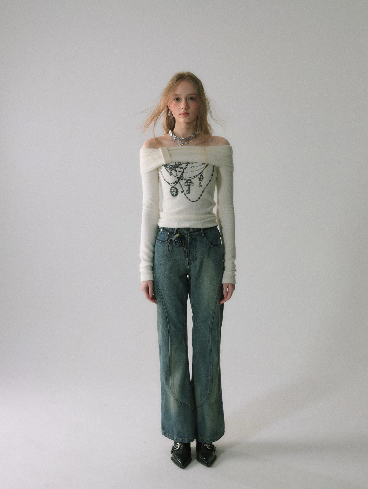 La Freedom Vintage Rose Denim Jeans