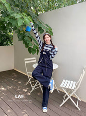 La Freedom Cute set （overalls + top）