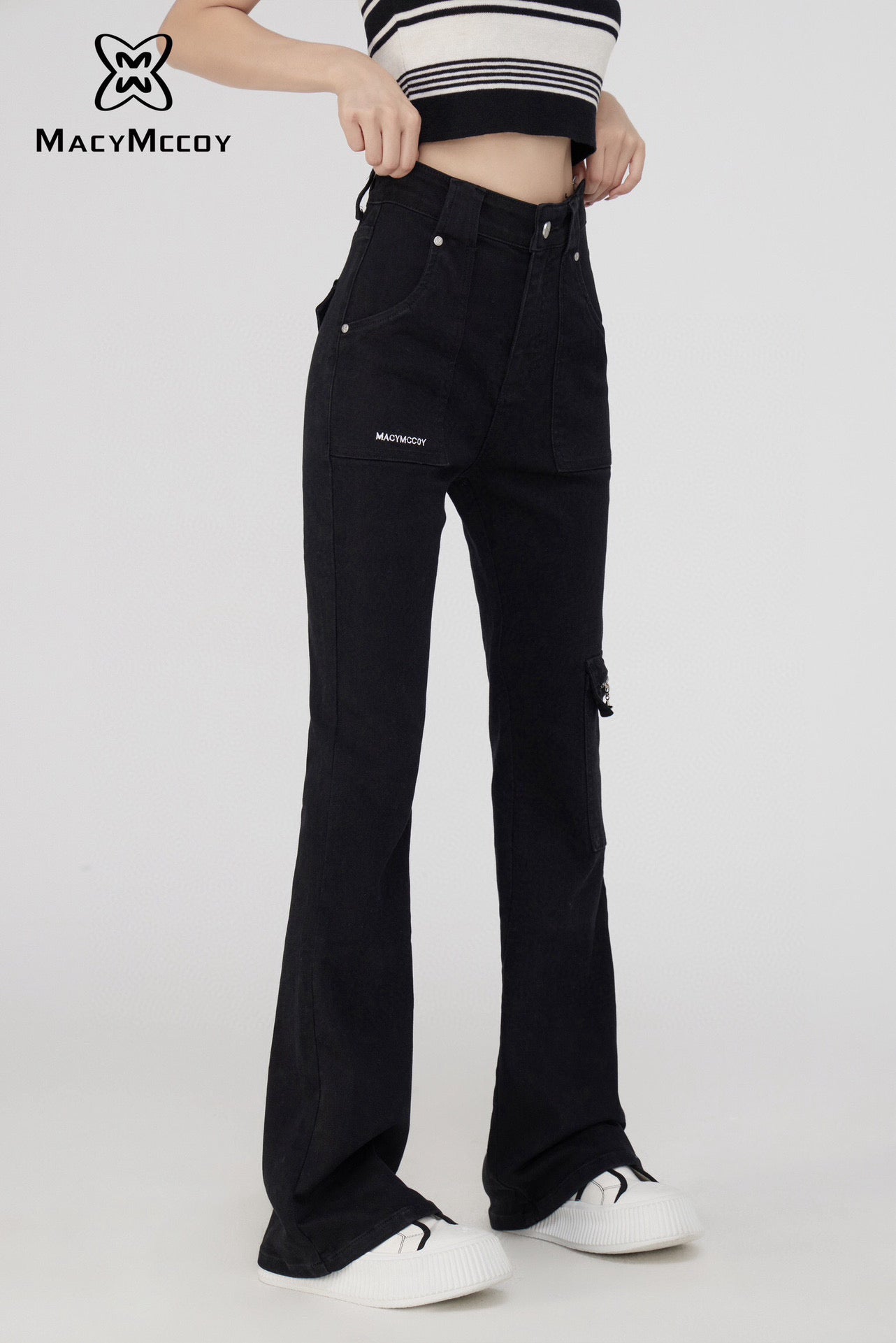 MacyMccoy utility jeans