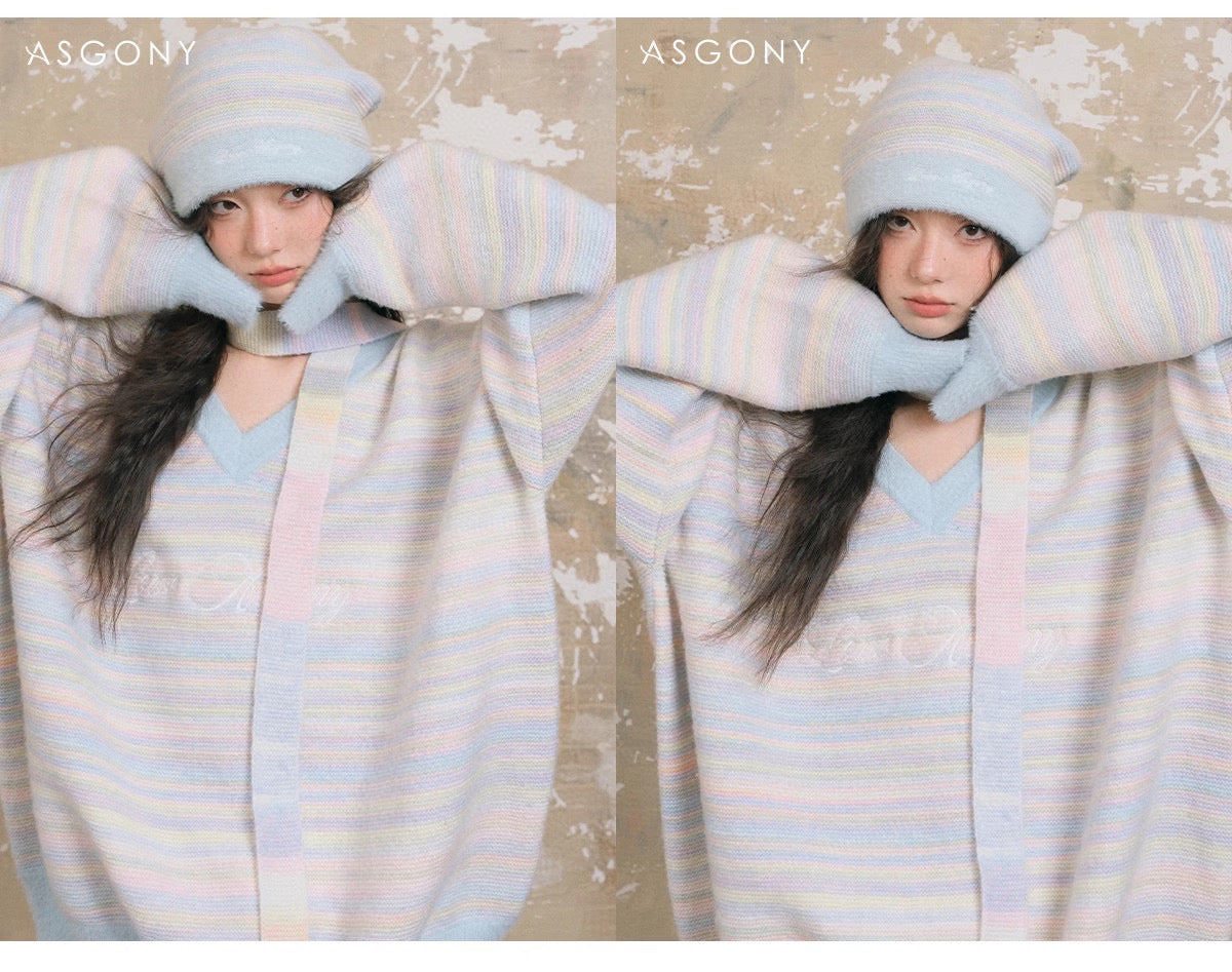 ASGONY Relaxed Knit Sweater