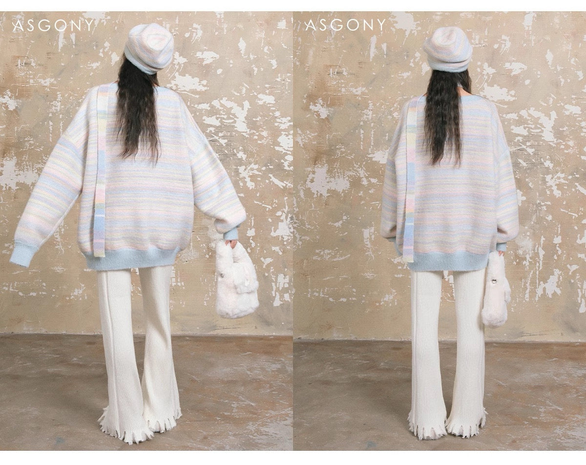 ASGONY Relaxed Knit Sweater