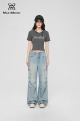 MacyMccoy Wide-Leg Jeans