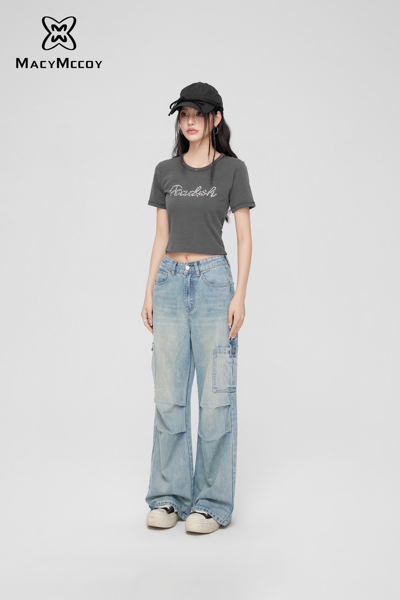 MacyMccoy Wide-Leg Jeans