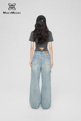 MacyMccoy Wide-Leg Jeans