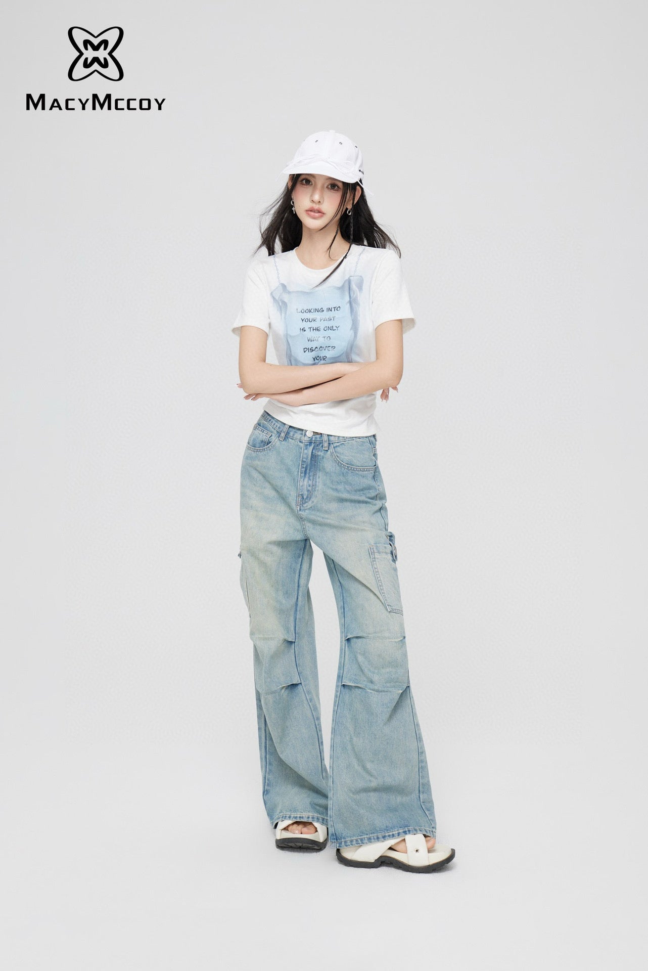 MacyMccoy Wide-Leg Jeans