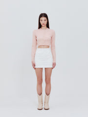 Not your rose  Pale cardigan (Pink)