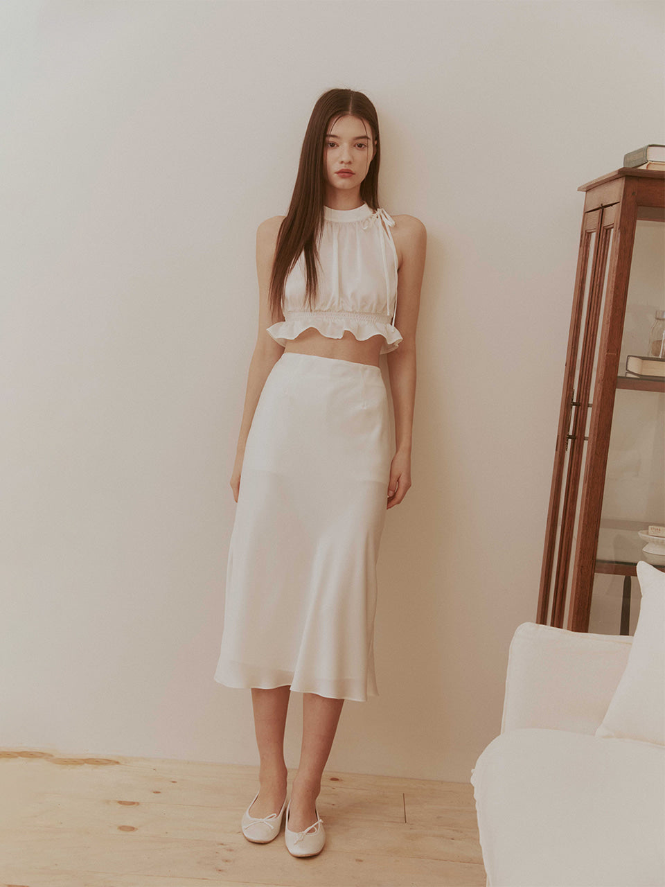 Not your rose May skirt (Cream)