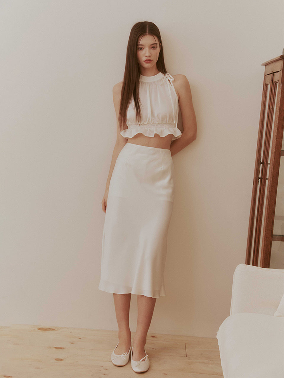 Not your rose May skirt (Cream)