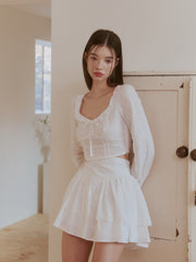 Not your rose Irene skirt (Ivory)