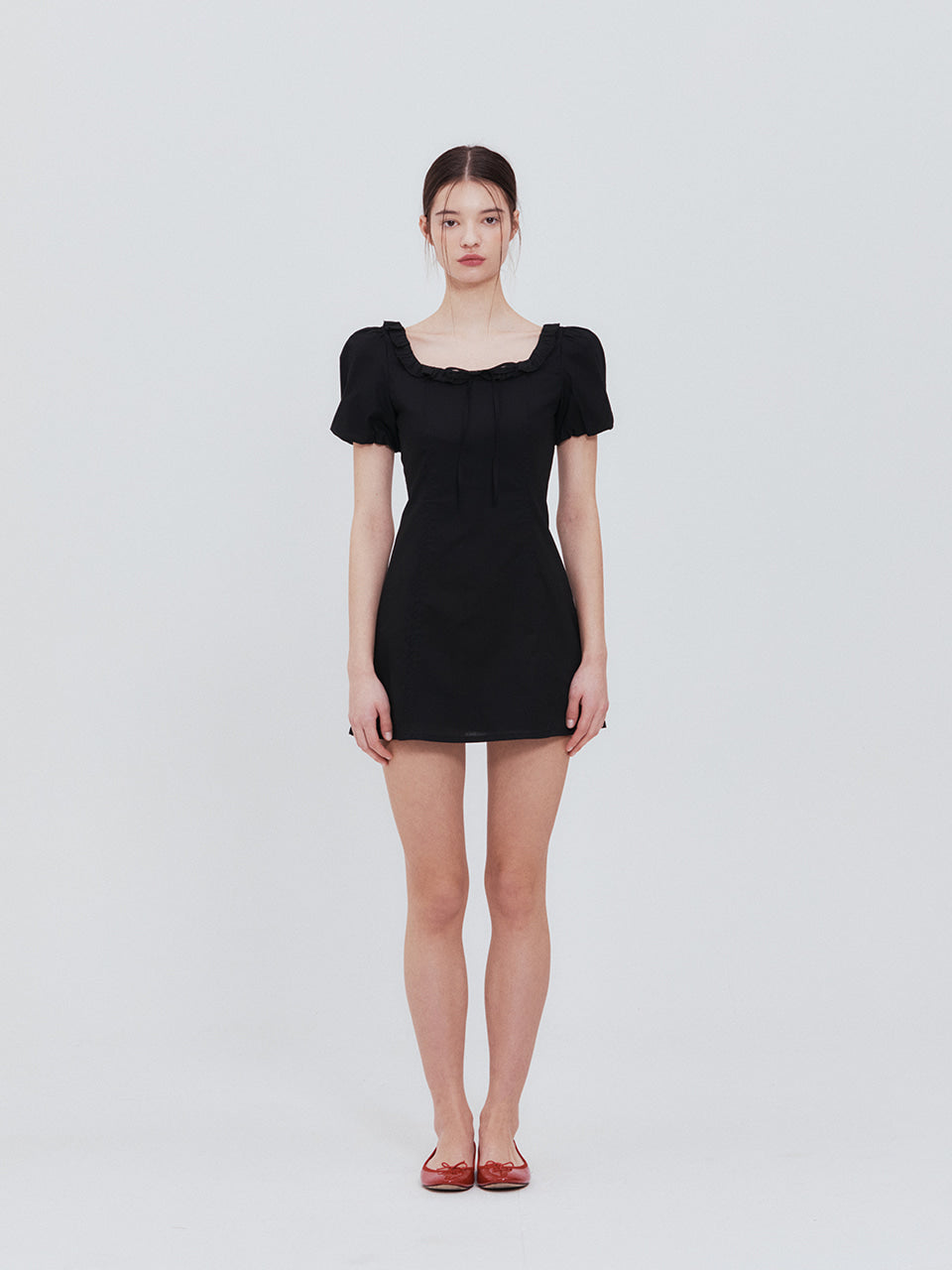 Not your rose Dandelion dress (Black)