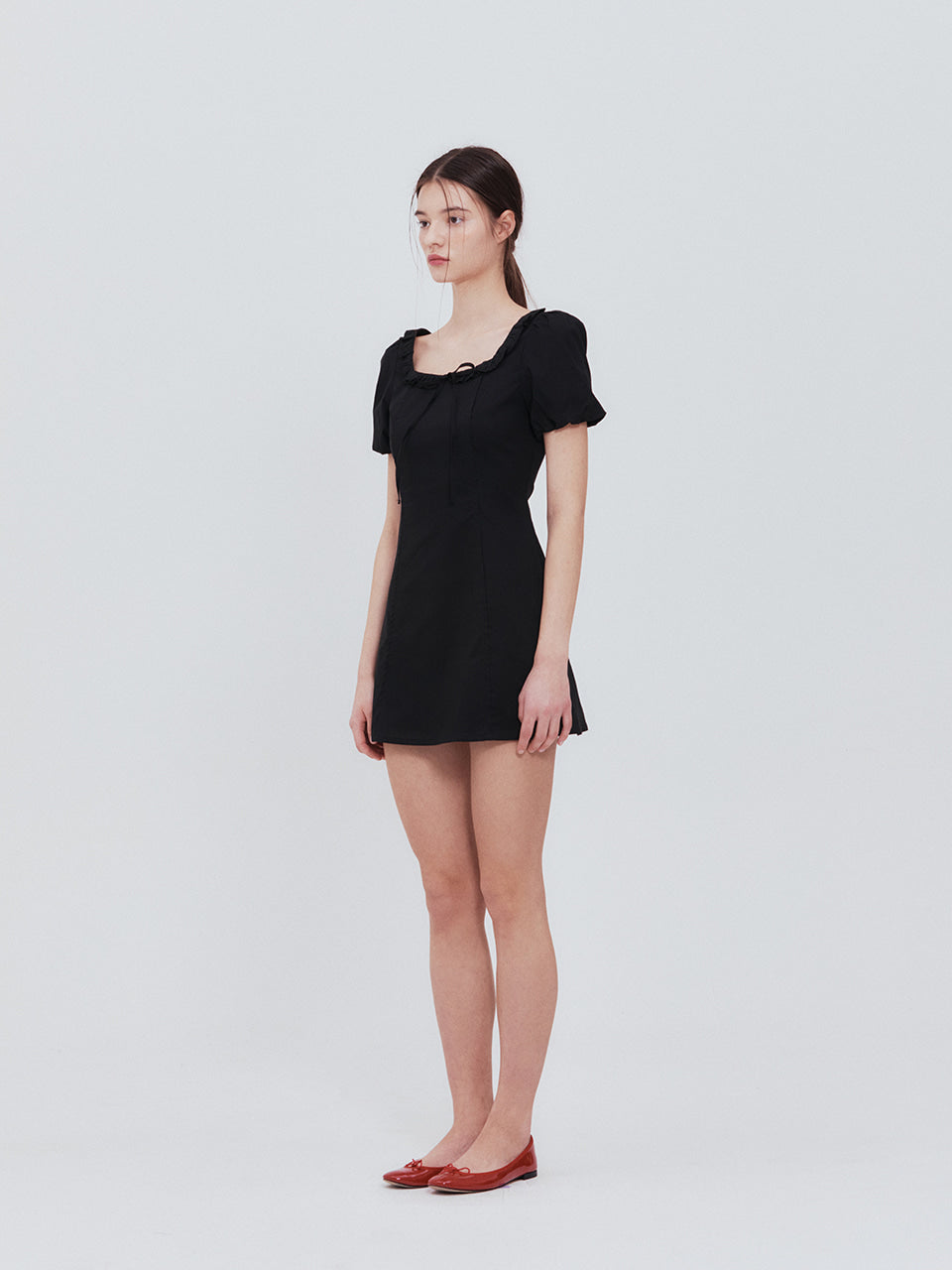 Not your rose Dandelion dress (Black)