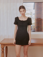 Not your rose Dandelion dress (Black)