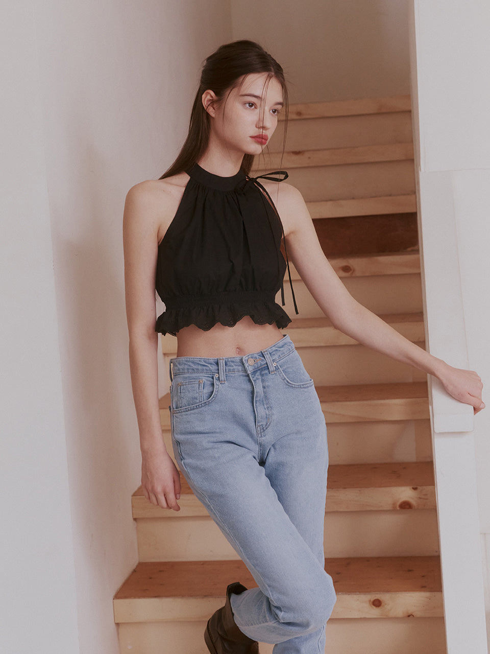 Not your rose Clara top (Black)