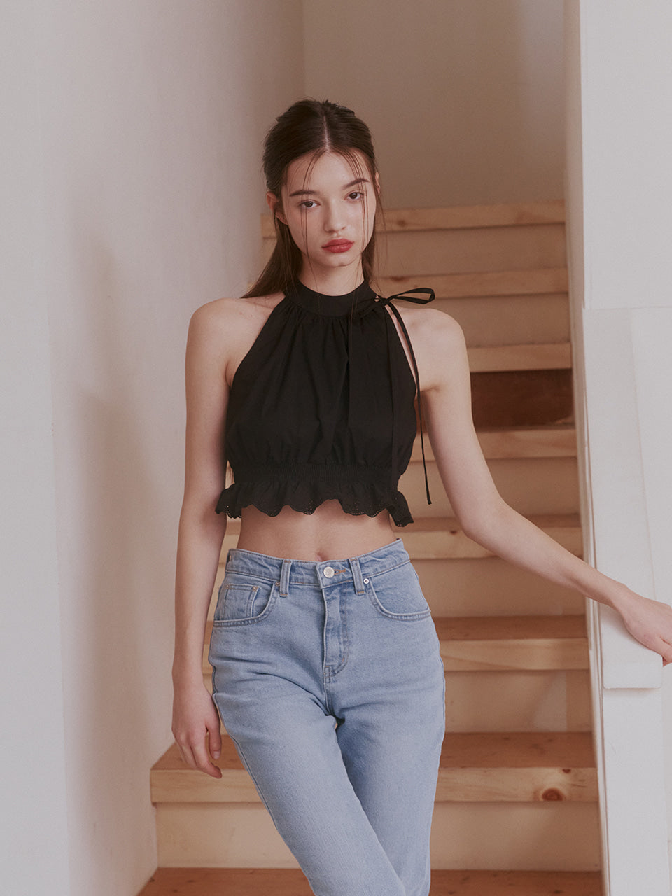 Not your rose Clara top (Black)