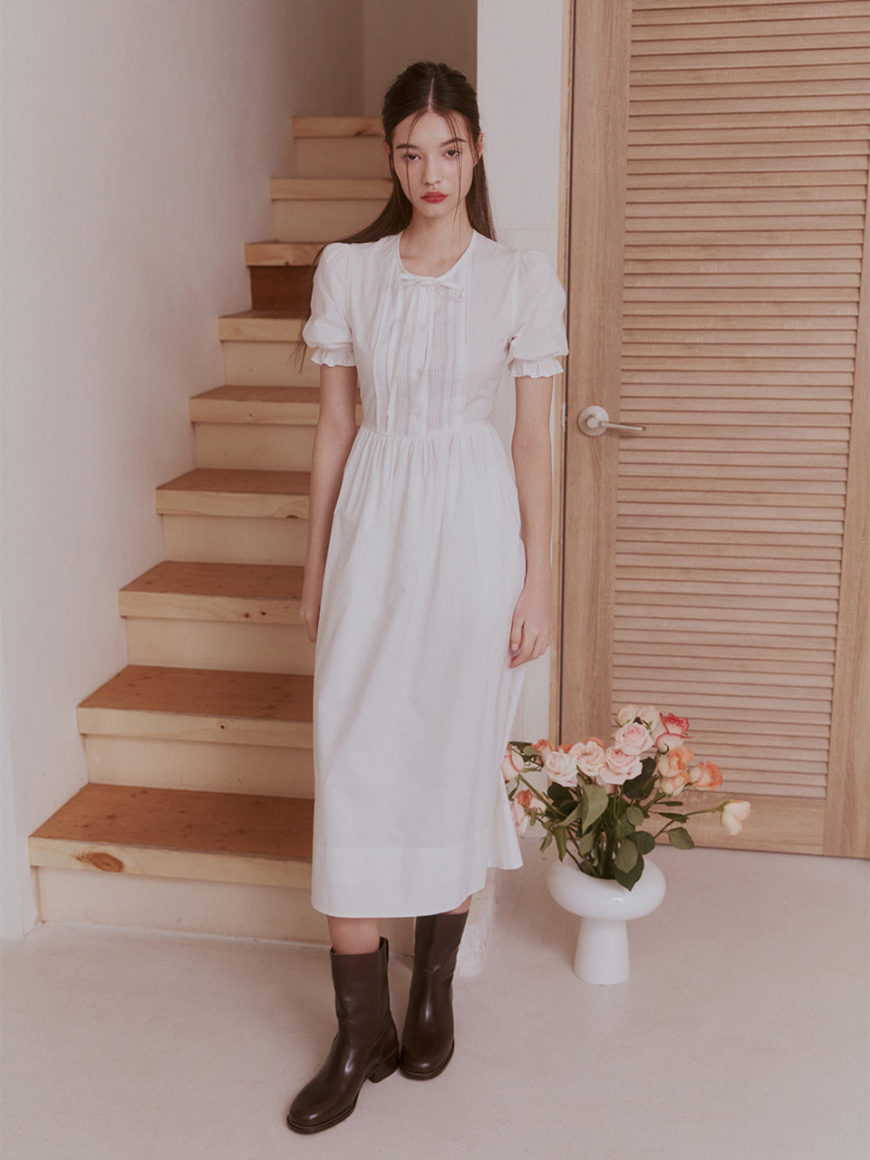 Not your rose Cecilia dress (Ivory)