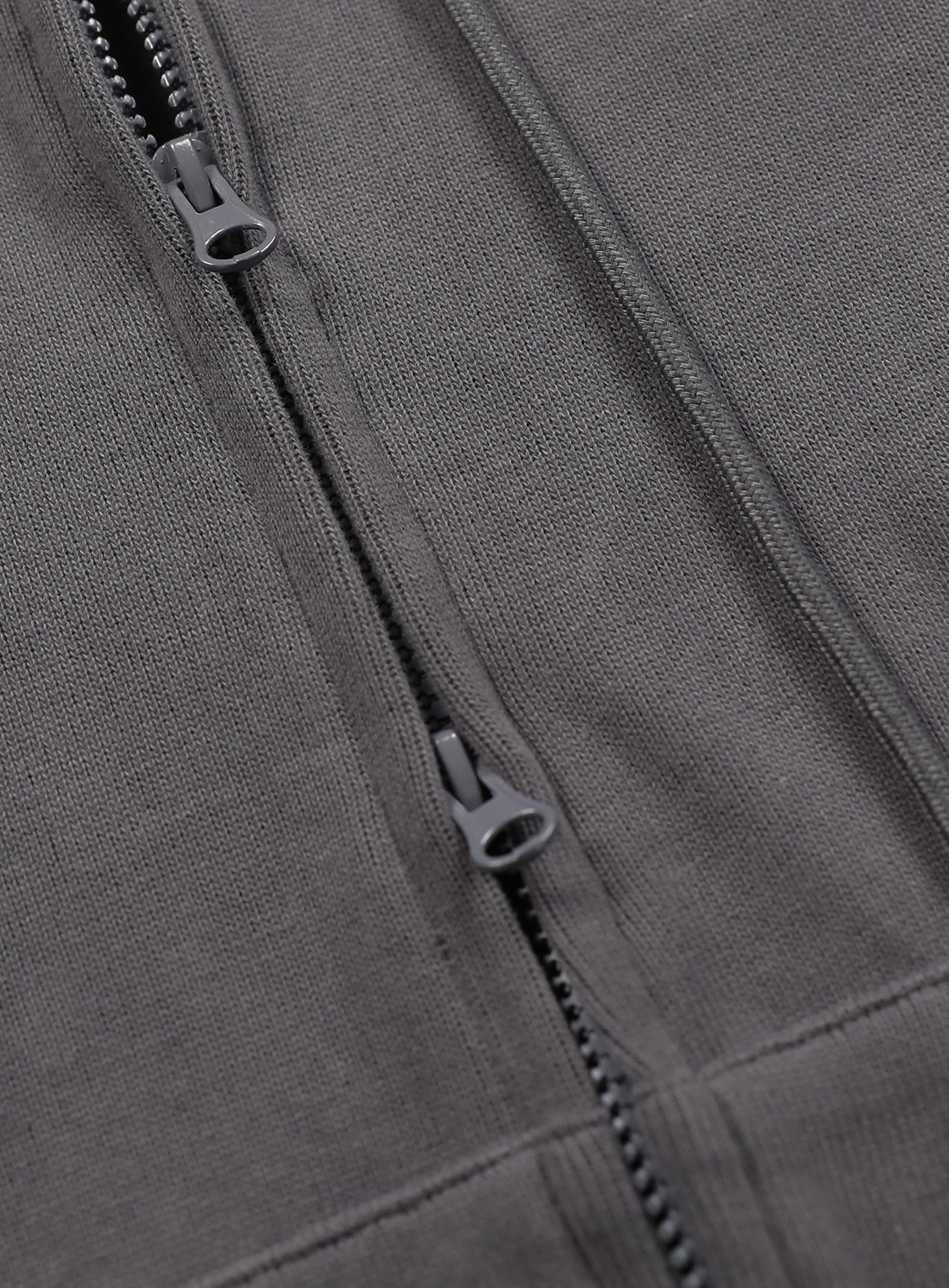 BADBLOOD  Beyond Soft Zip-Up Hoodie - Charcoal